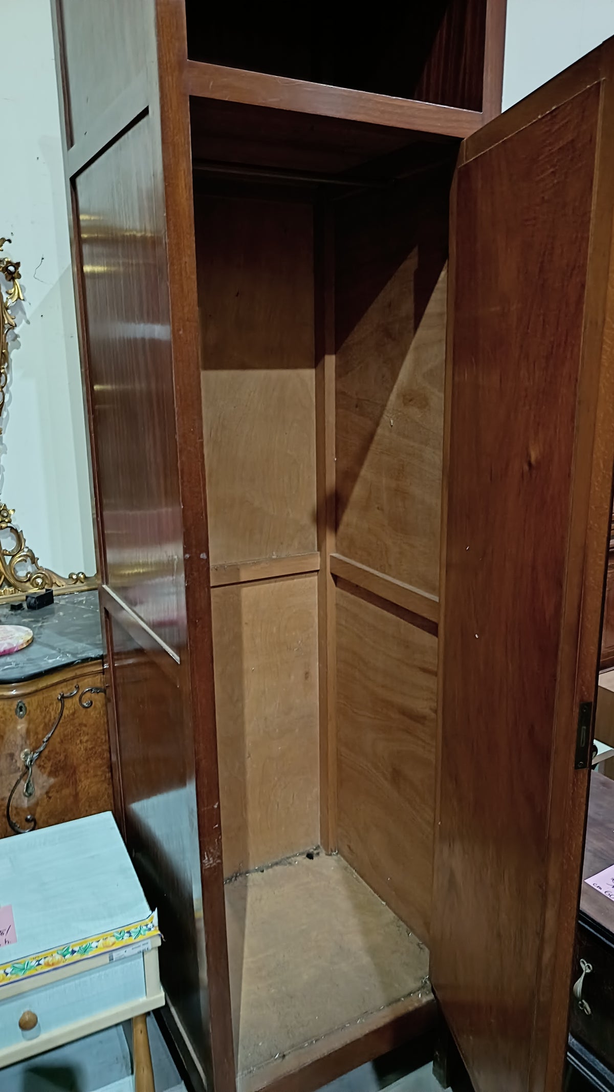 Armadio Liberty Colonna Con Specchio 1/a Cm60x58x230