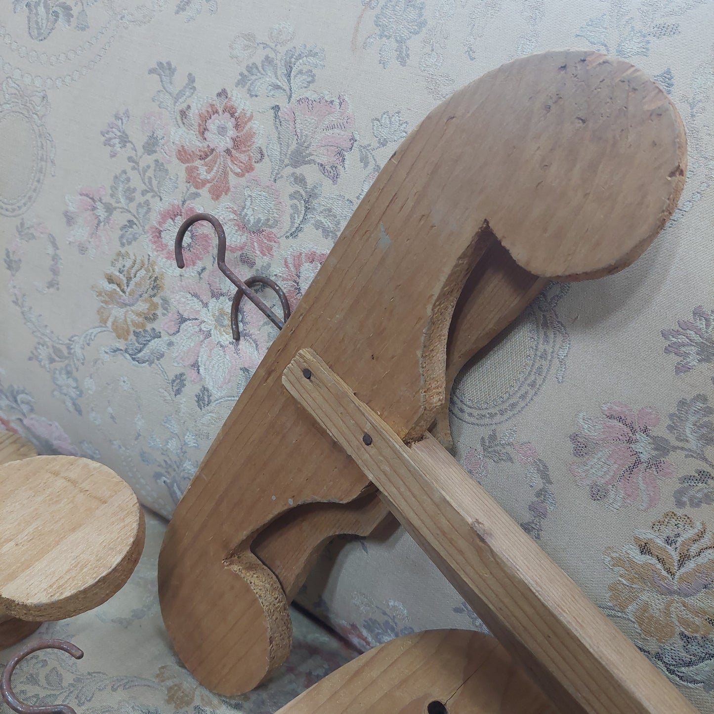 Gruccia Legno Antica Vintage