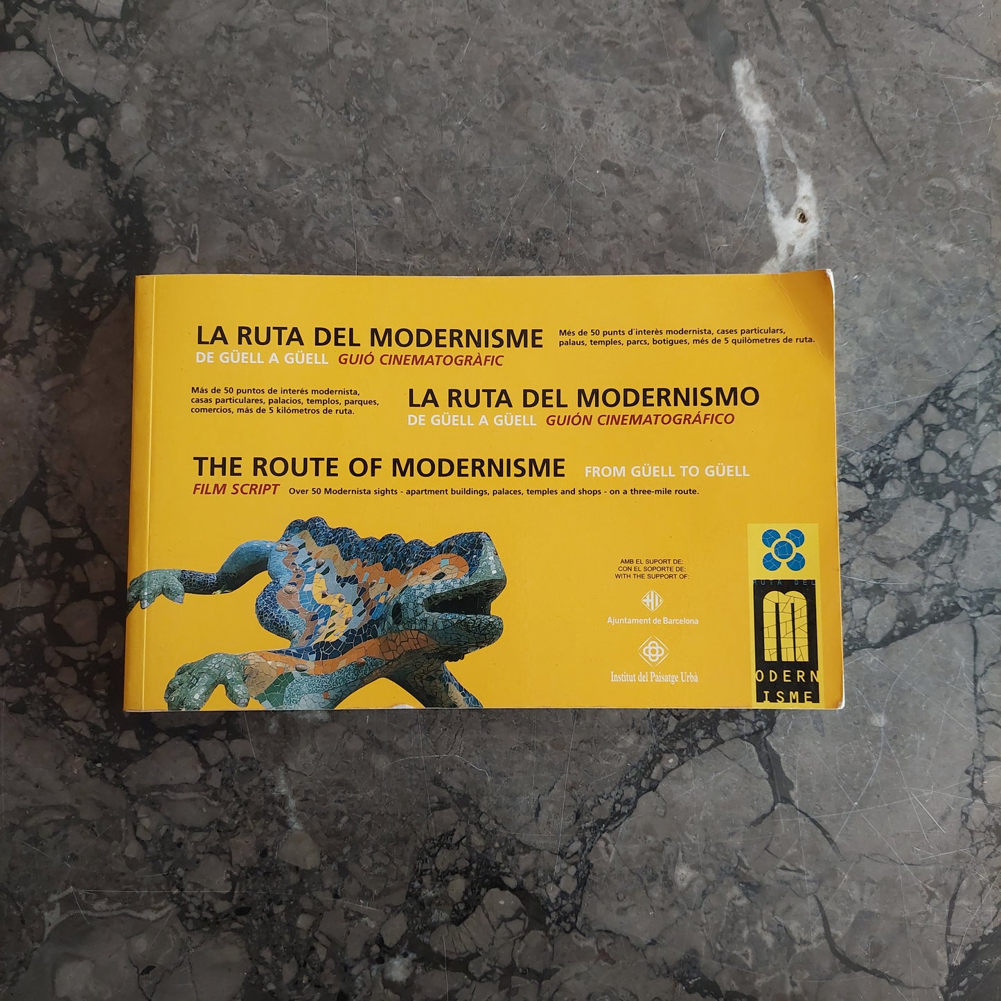 L/la Ruta Del Modernismo, De Güell A Güell (guida Fr/sp/en)