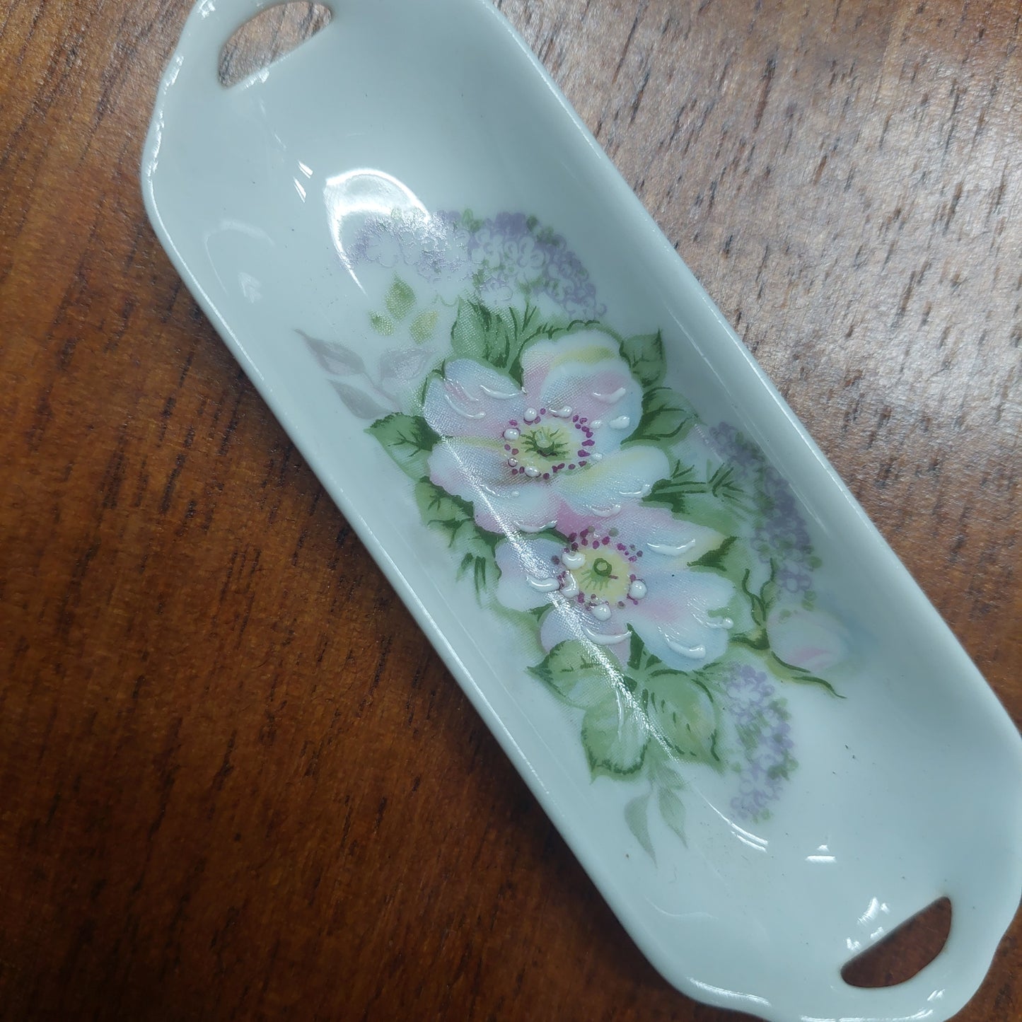 Mini Vassoietto Ovale Porcellana Limoges France