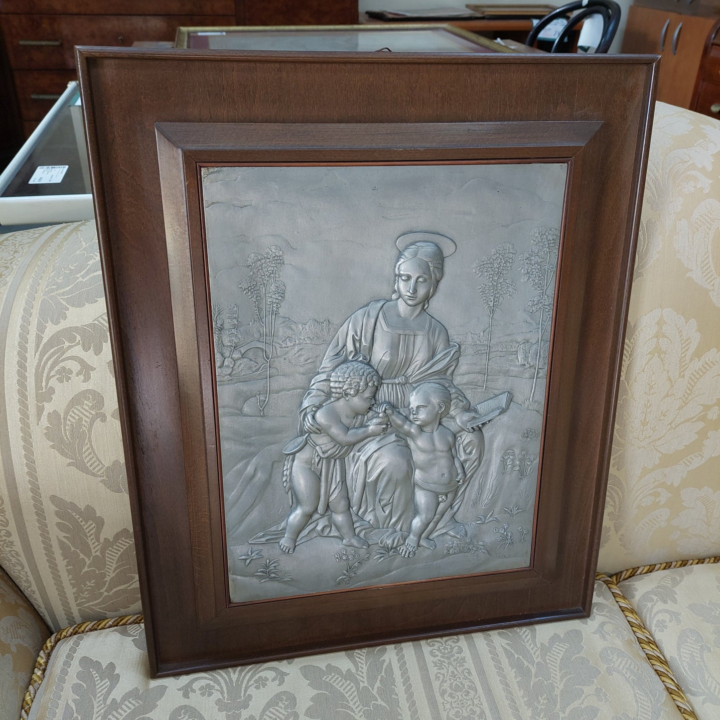 Quadro Madonna Della Scala Di Papa G. Cm45x55