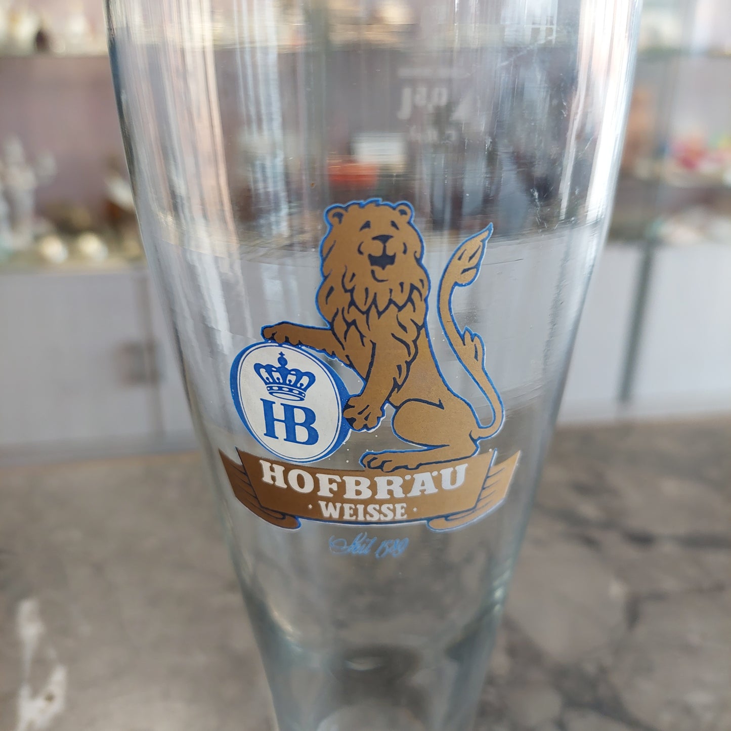Bicchiere Birra Hofbrau Weisse