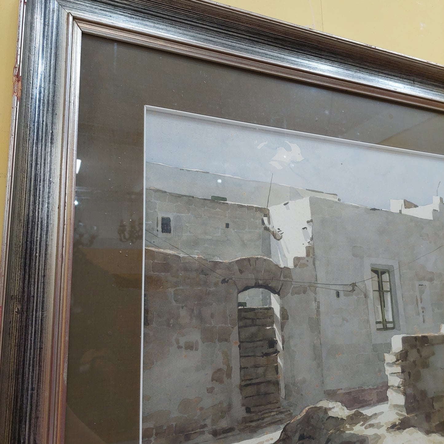 Q/ Acquerello Di Aldo Riso - Favignana 1972