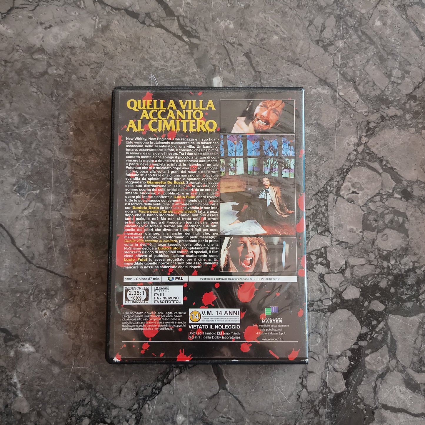 Dvd/quella Villa Accanto Al Cimitero