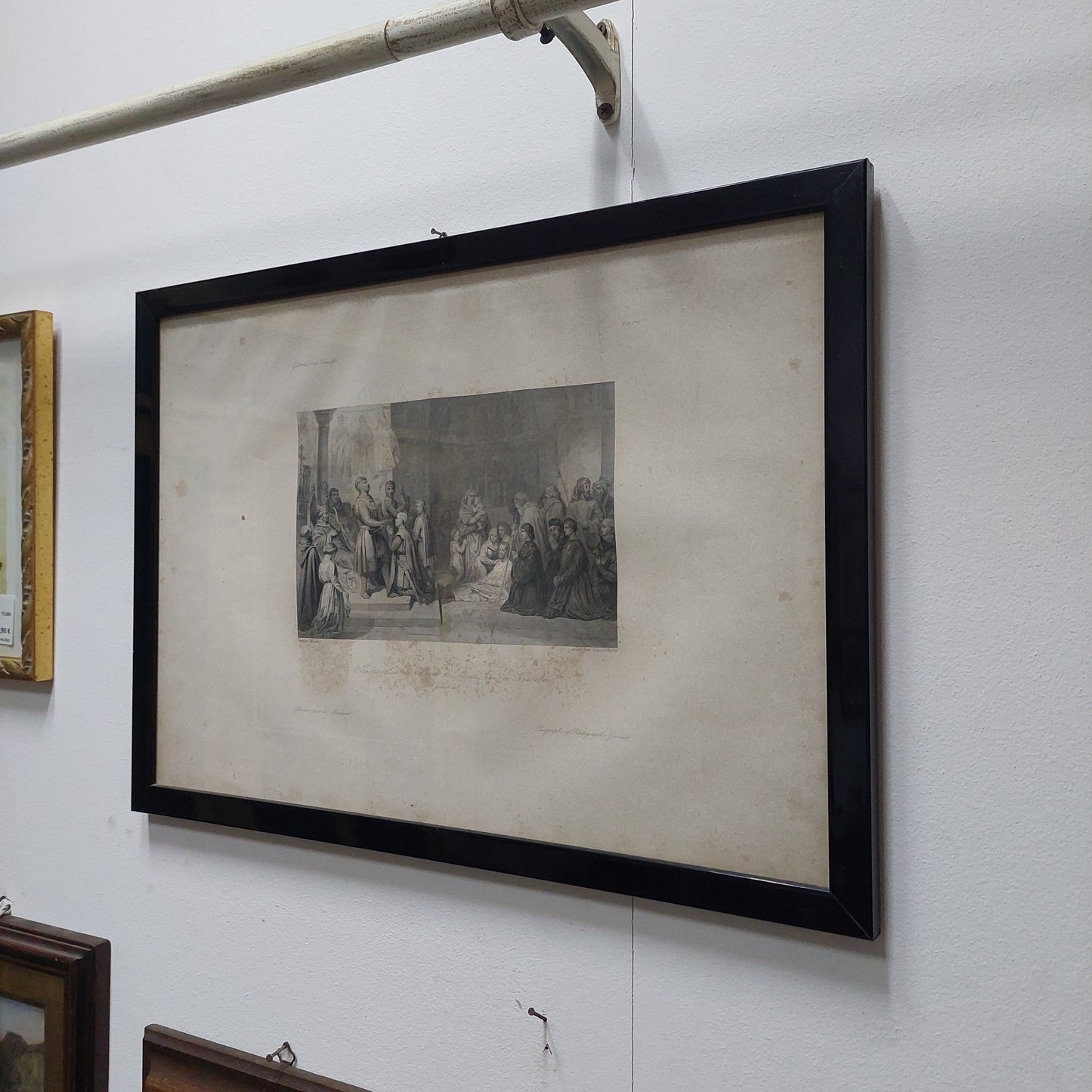 Quadro Stampa Francese Antica
