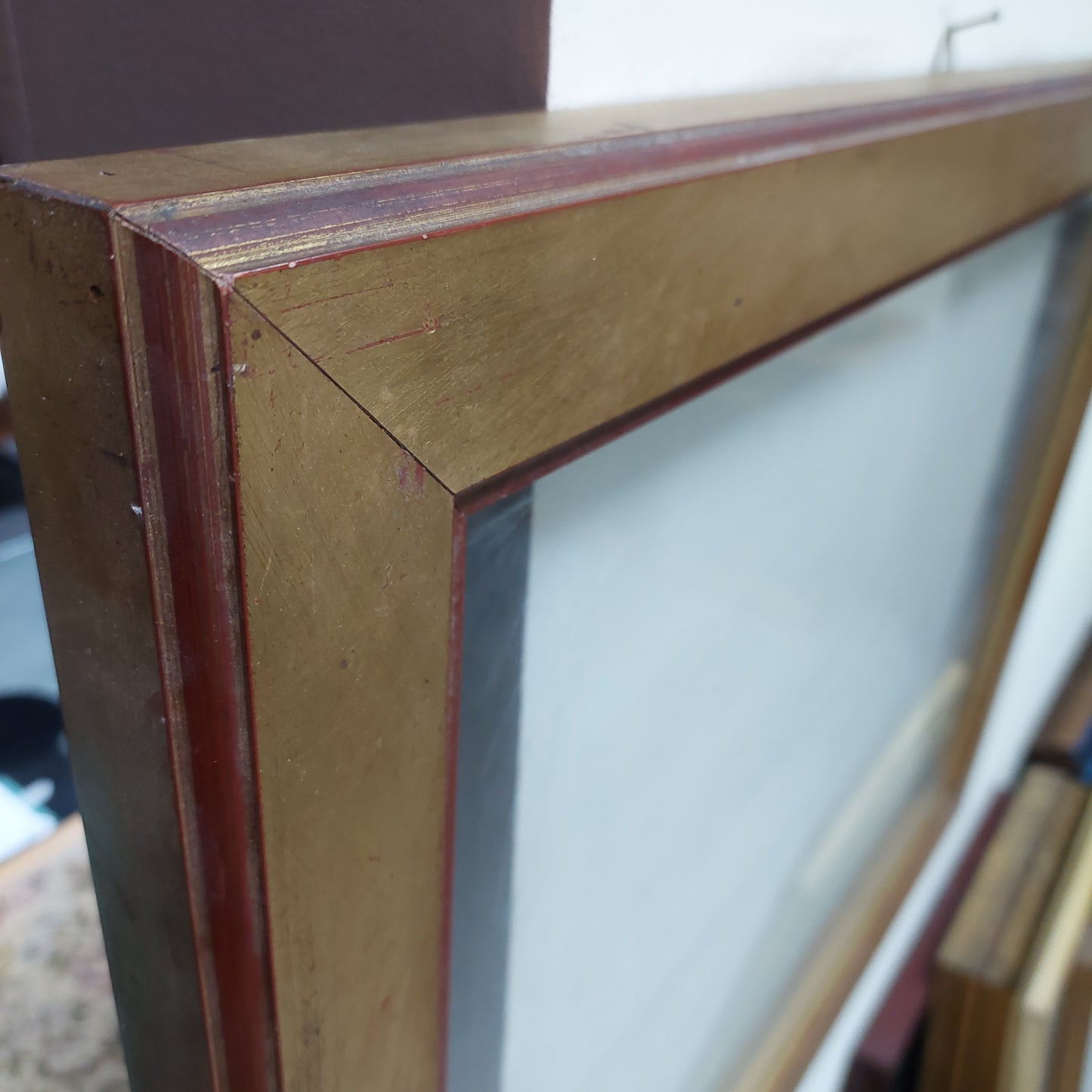 Cornice Legno Oro Cm71x57