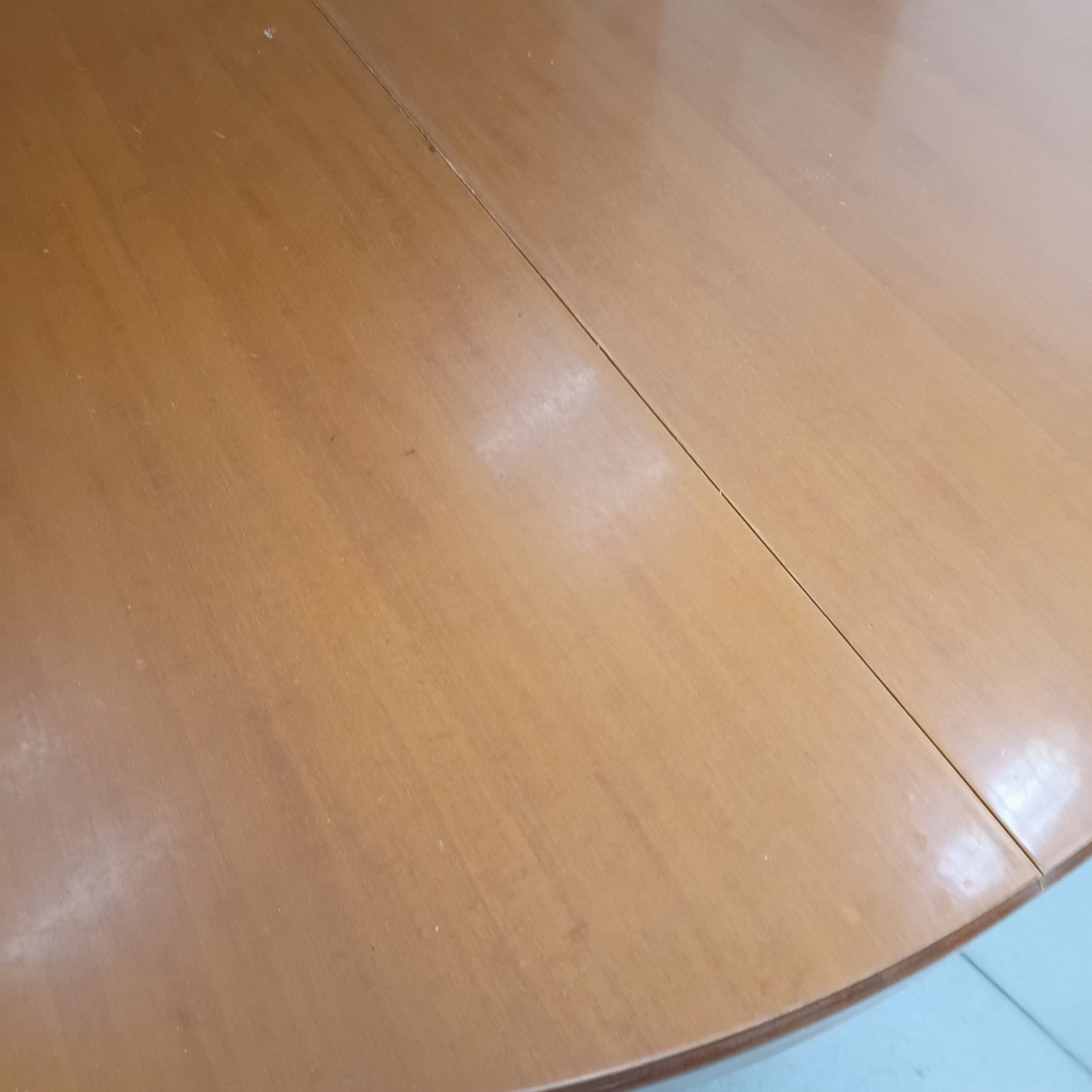 Tavolo Legno Tondo All. Cm116/156x78h