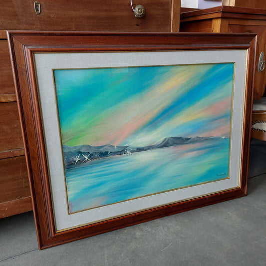 Quadro "alba" Di Roberta Marchese Cornice Legno