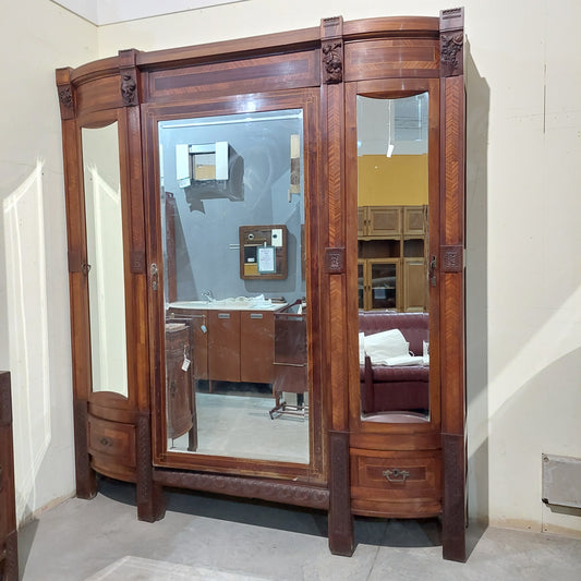 Armadio* Stile Liberty Siciliano Cm223x51x247h