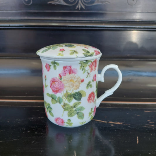 Tazza Thè Tisaniera Porcellana Rtdecor