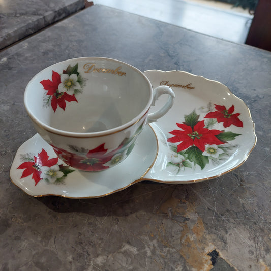 Tazza Da Collezione Porcellana Royal Month December