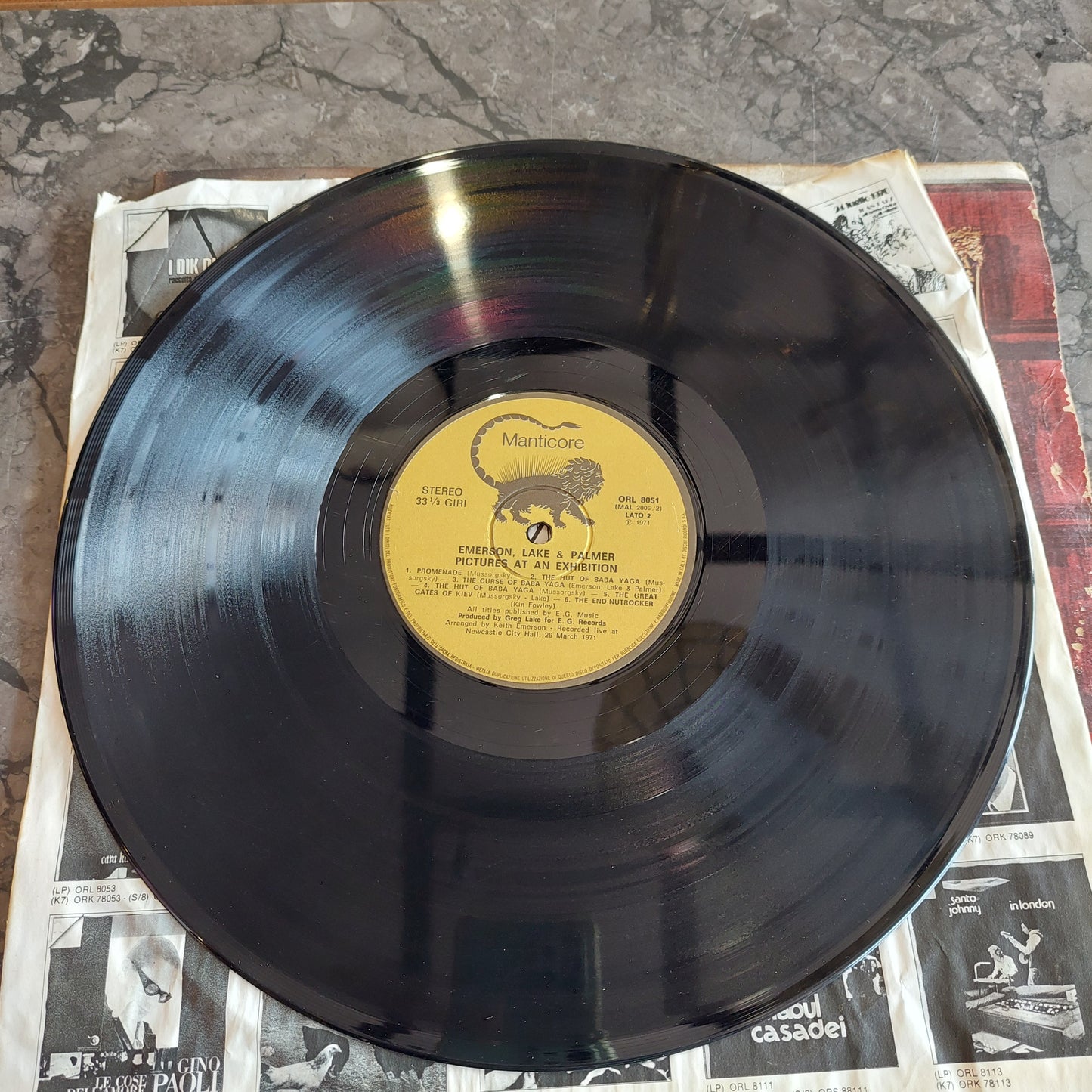 V/pictures At An Exhibition - Emerson, Lake & Palmer