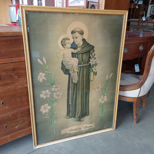 Quadro Stampa* Antica S.antonio Di Padova