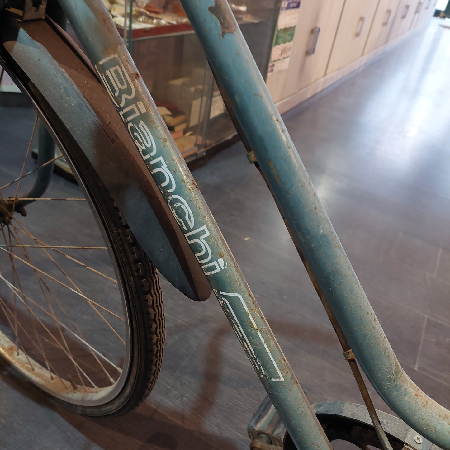 Biciletta* Azzurra "bianchi" Vintage