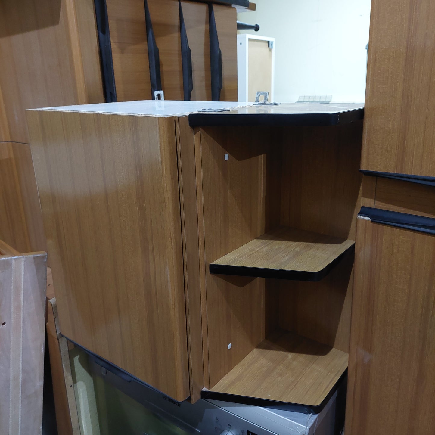 Pensile 1/a + Scaffale Anni 50 Cm60x34x54h