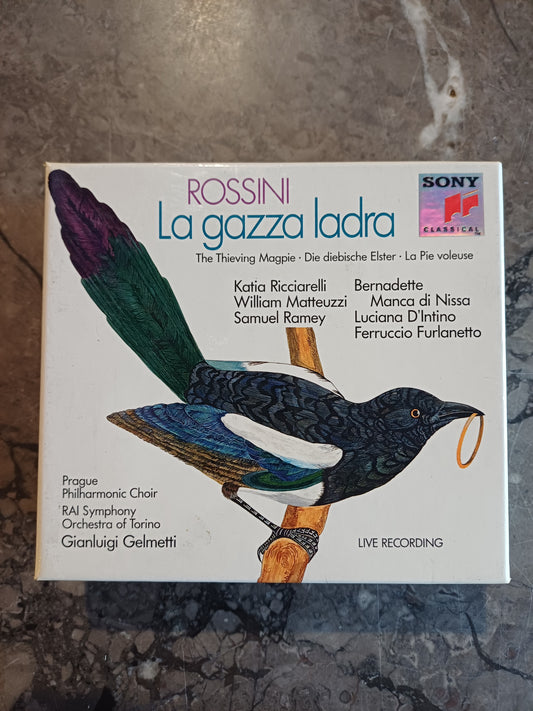 Cd/la Gazza Ladra - G. Rossini (3dischi)
