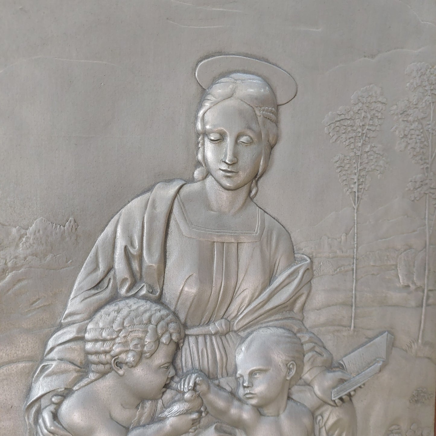 Quadro Madonna Della Scala Di Papa G. Cm45x55
