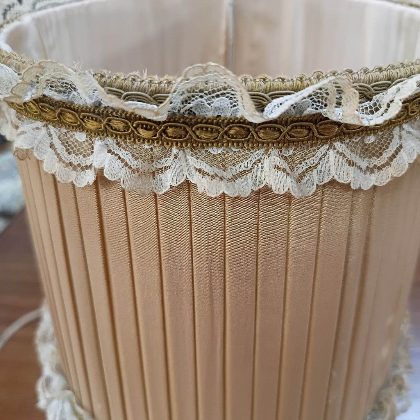 Lume Antico Coppia Puttini Ceramica * Vecchia Bassano