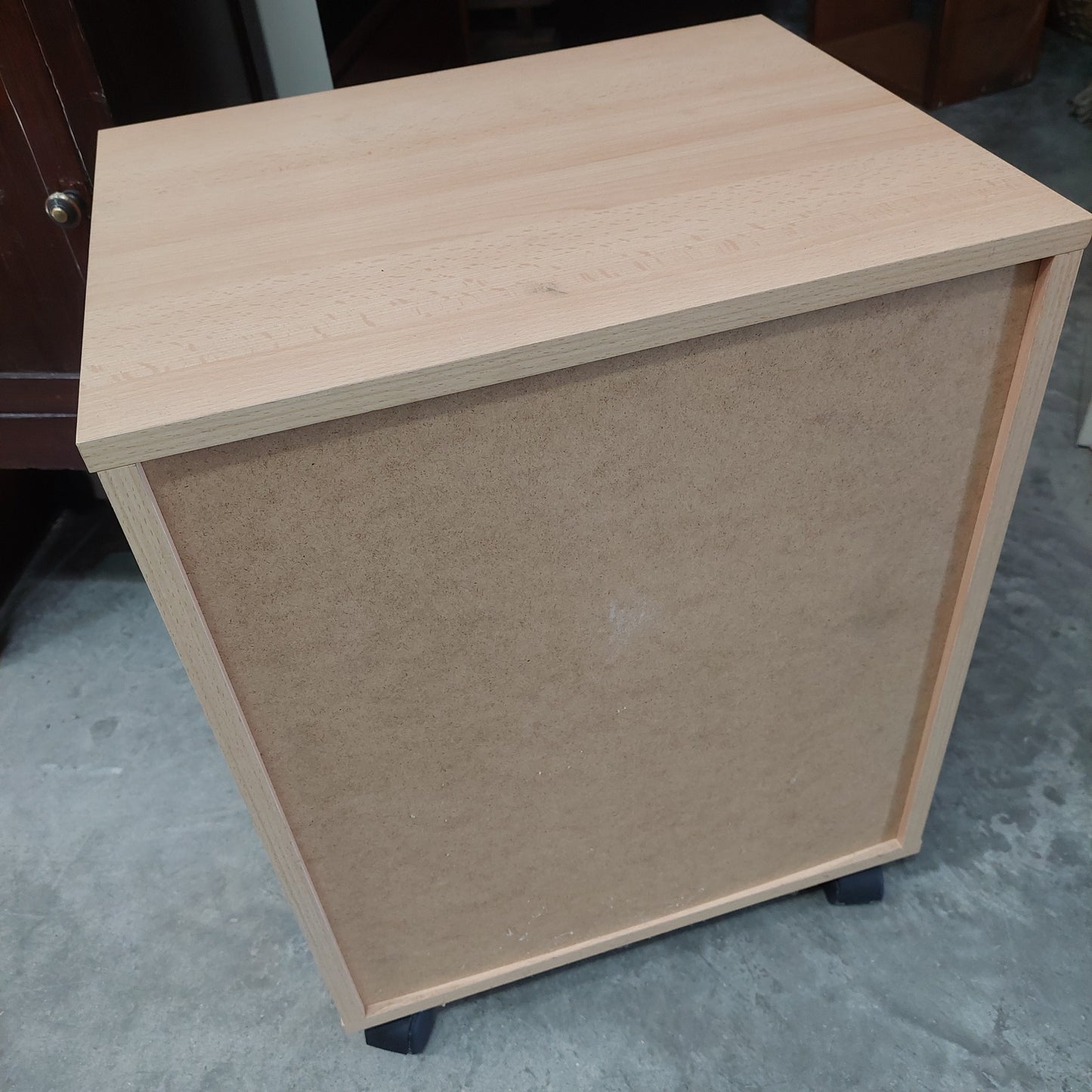 Cassettierina Da Ufficio Con Ruote 1/c Cm46x36x59h