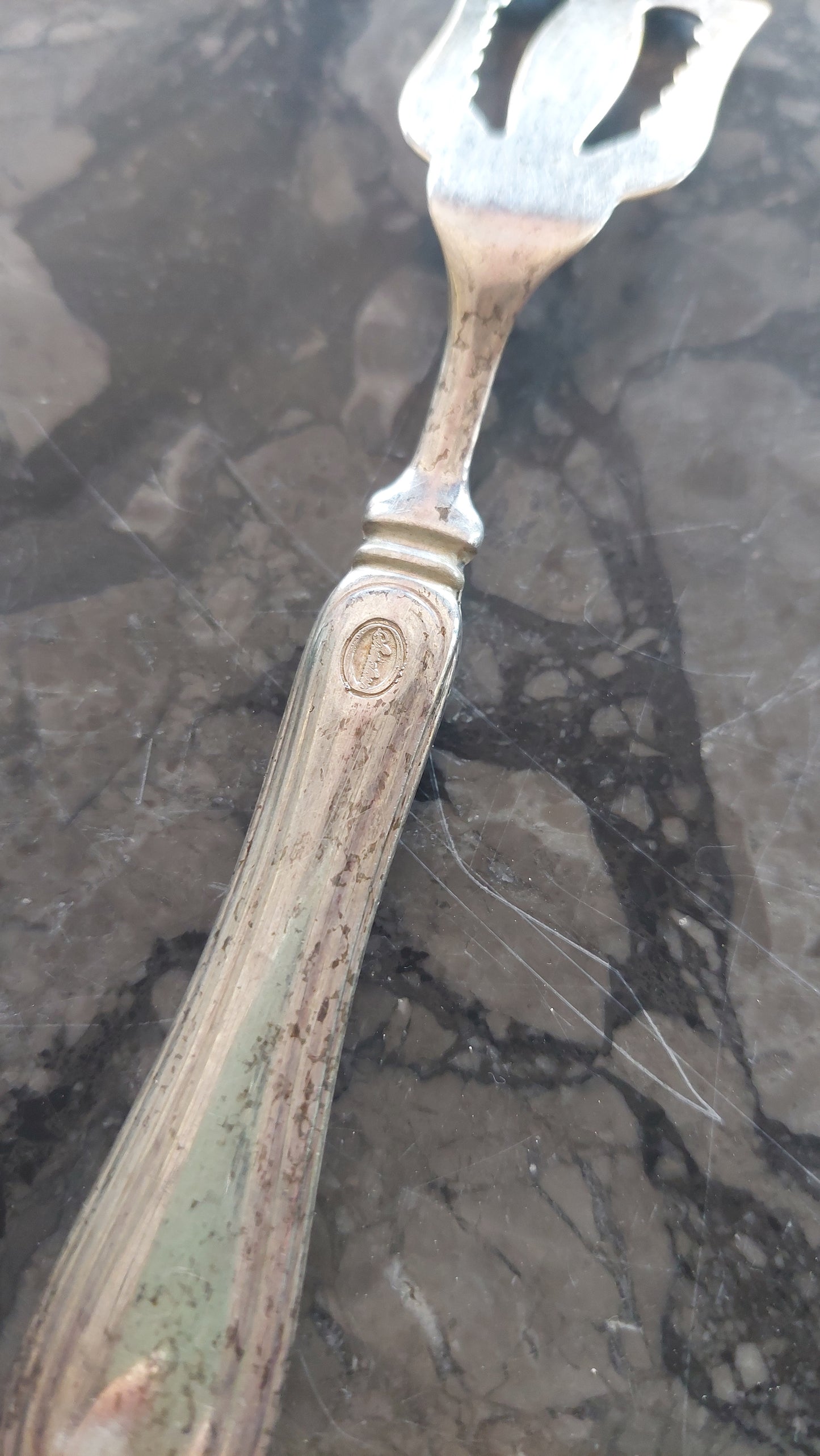 Posata Pesce Silver Plated Sheraton Vintage