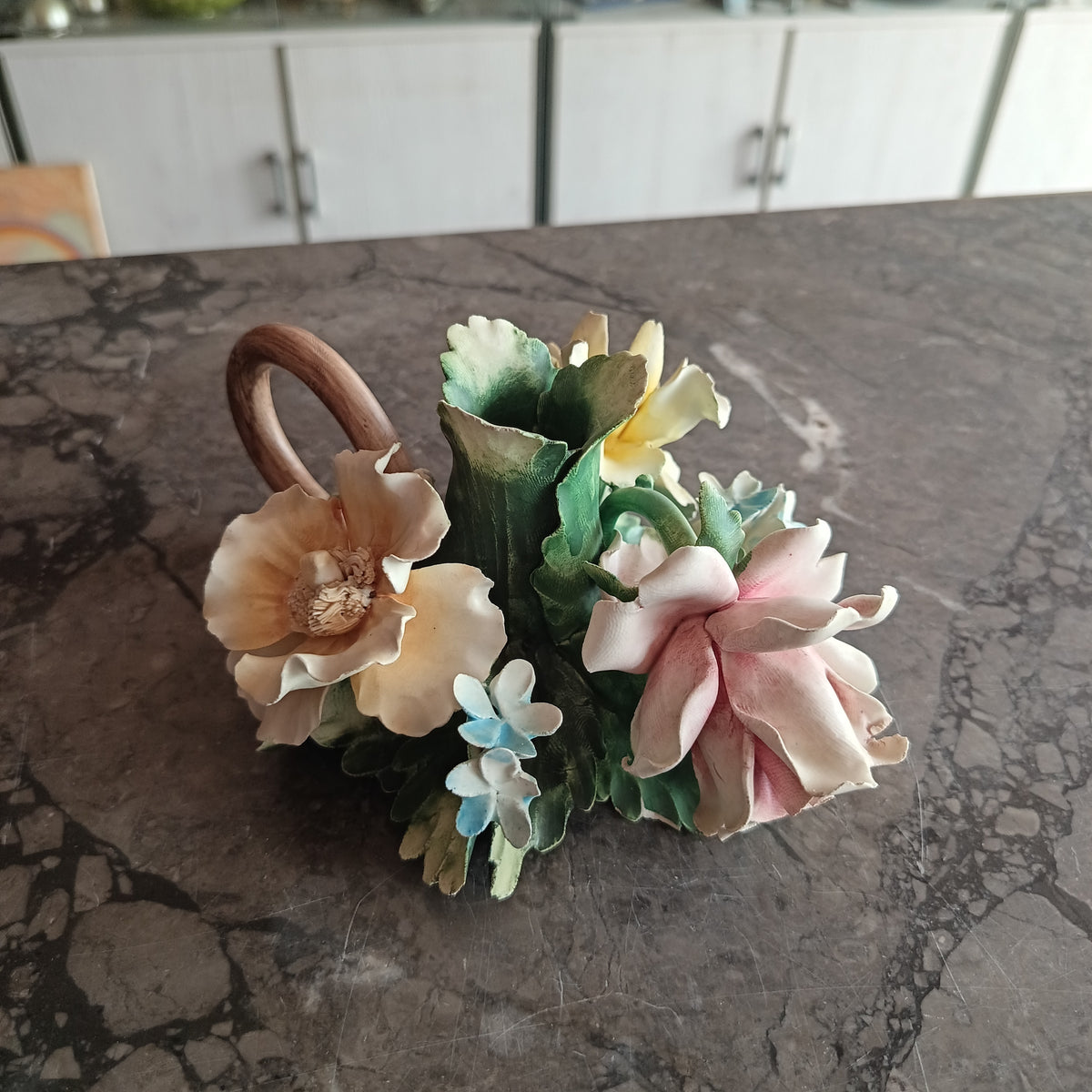 Bugia* Fiori Porcellana Capodimonte
