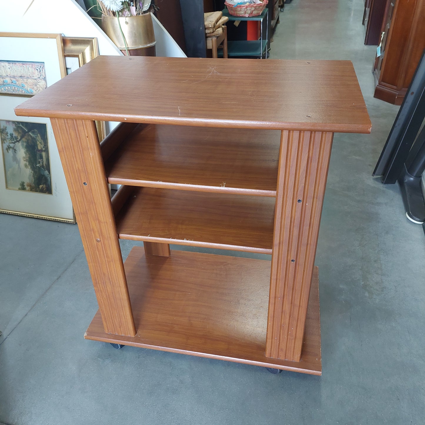 Carrellino * Porta Tv Ciliegio Cm67x42x76h