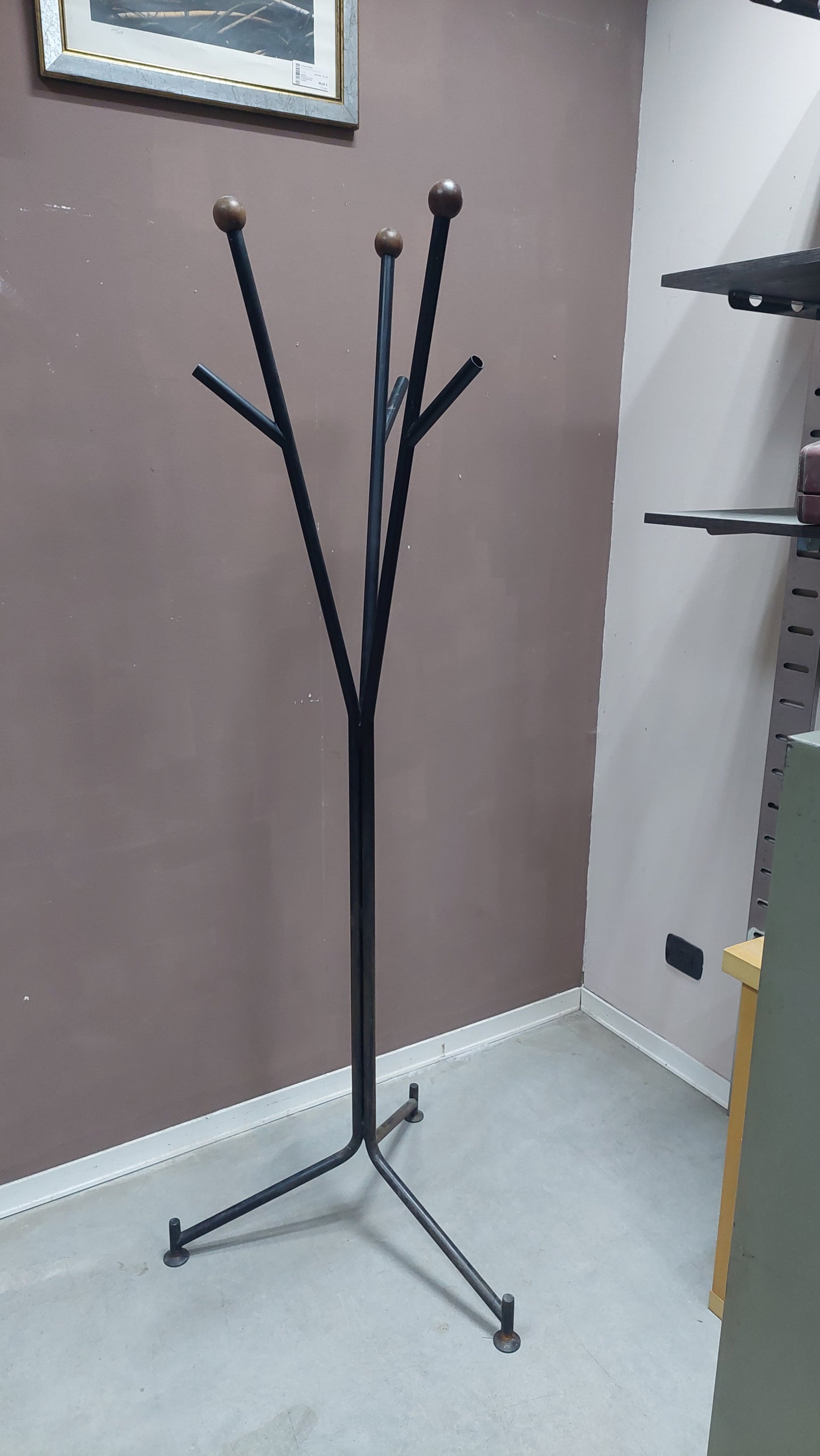 Piantana * Appendiabiti Ferro Anni 60
