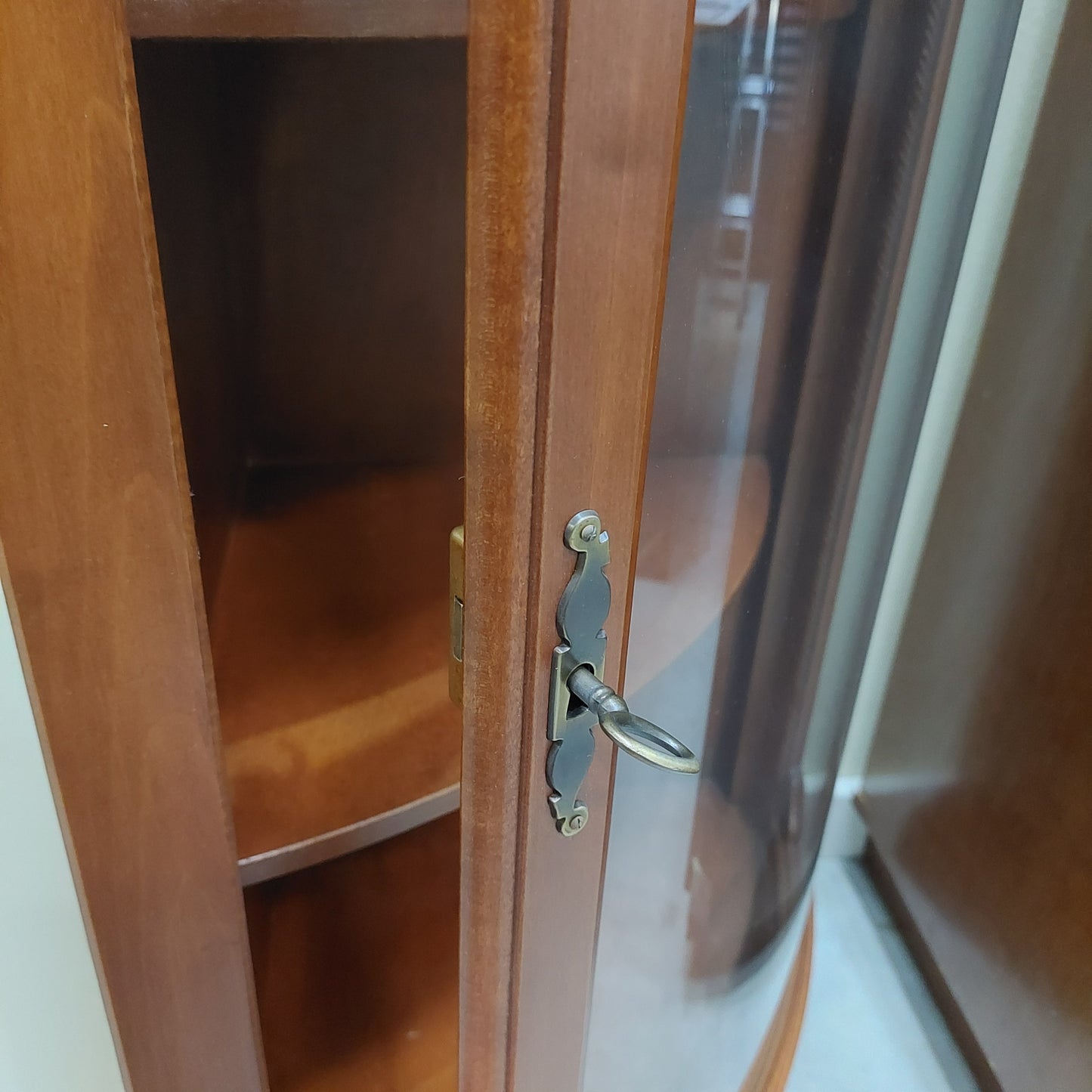 Angoliera Vetrinetta Legno 1/s Cm44x44x106h