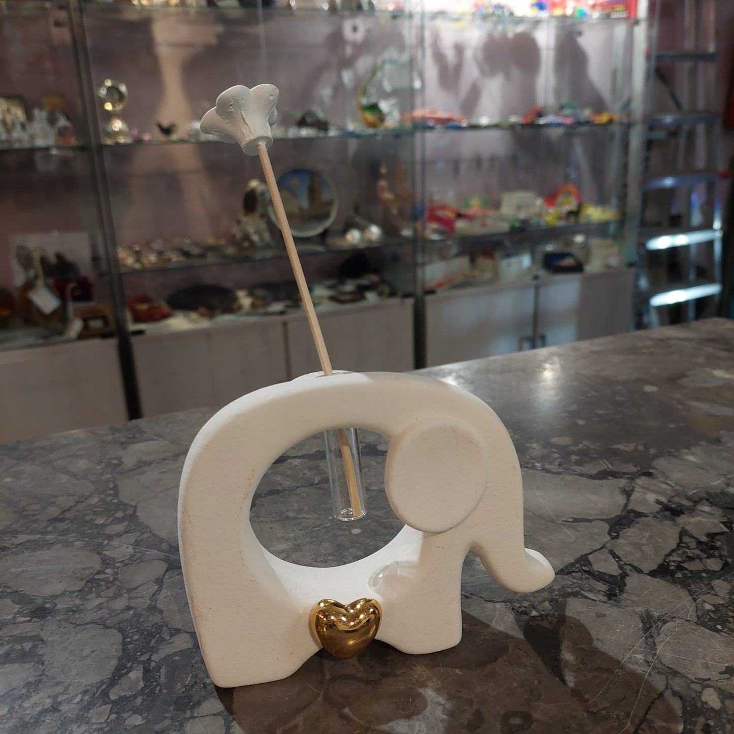 Profumatore Elefante Ceramica