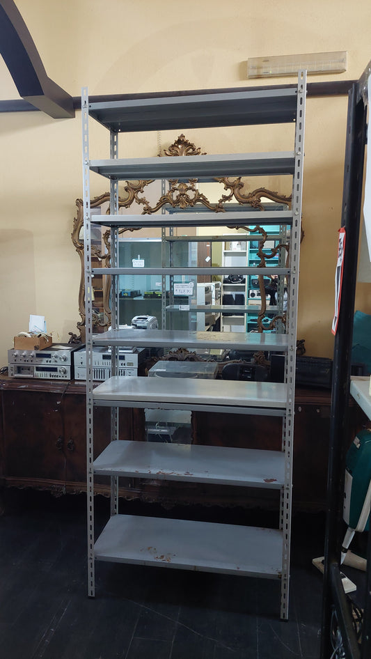 Scaffalatura Modulare In Metallo Cm100x40x250h 8 Mensole
