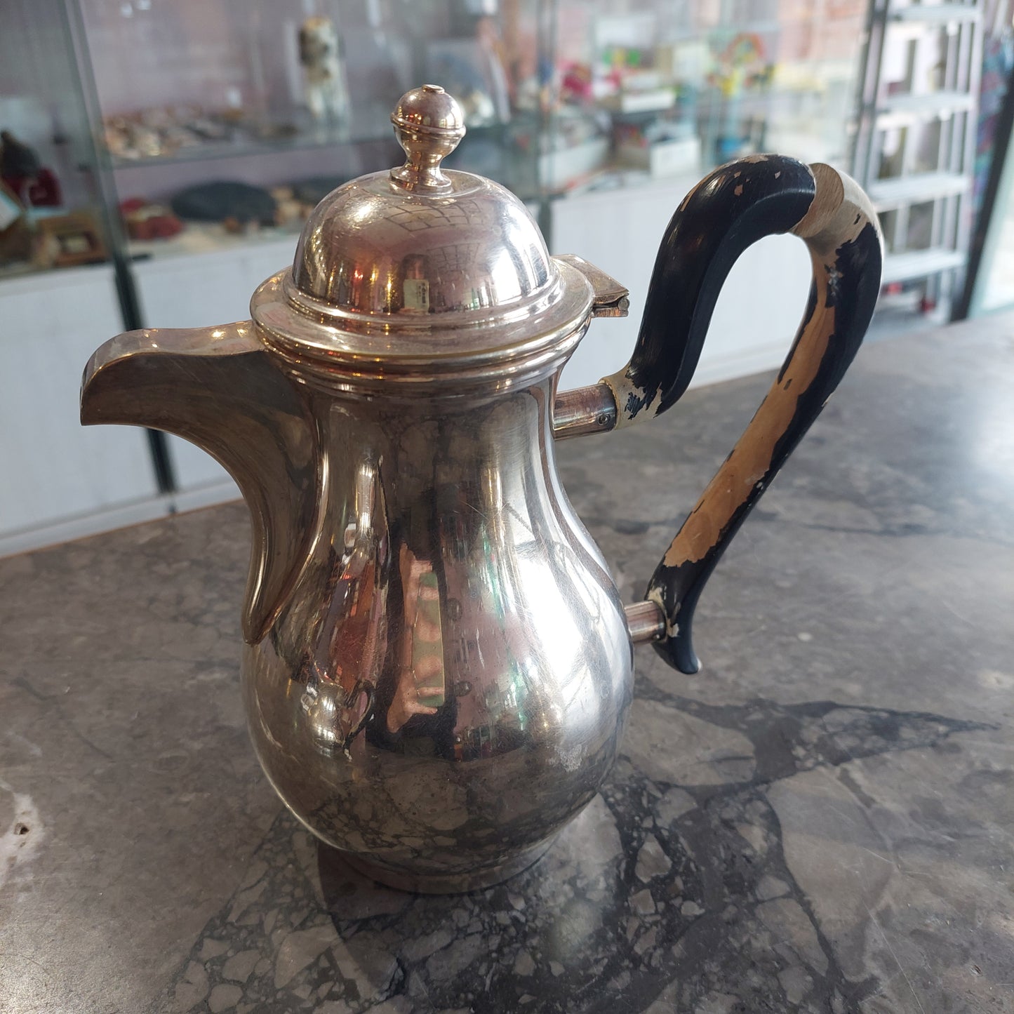Set/3 Pezzi* Caffè Silver Plated Vintage Stile Inglese