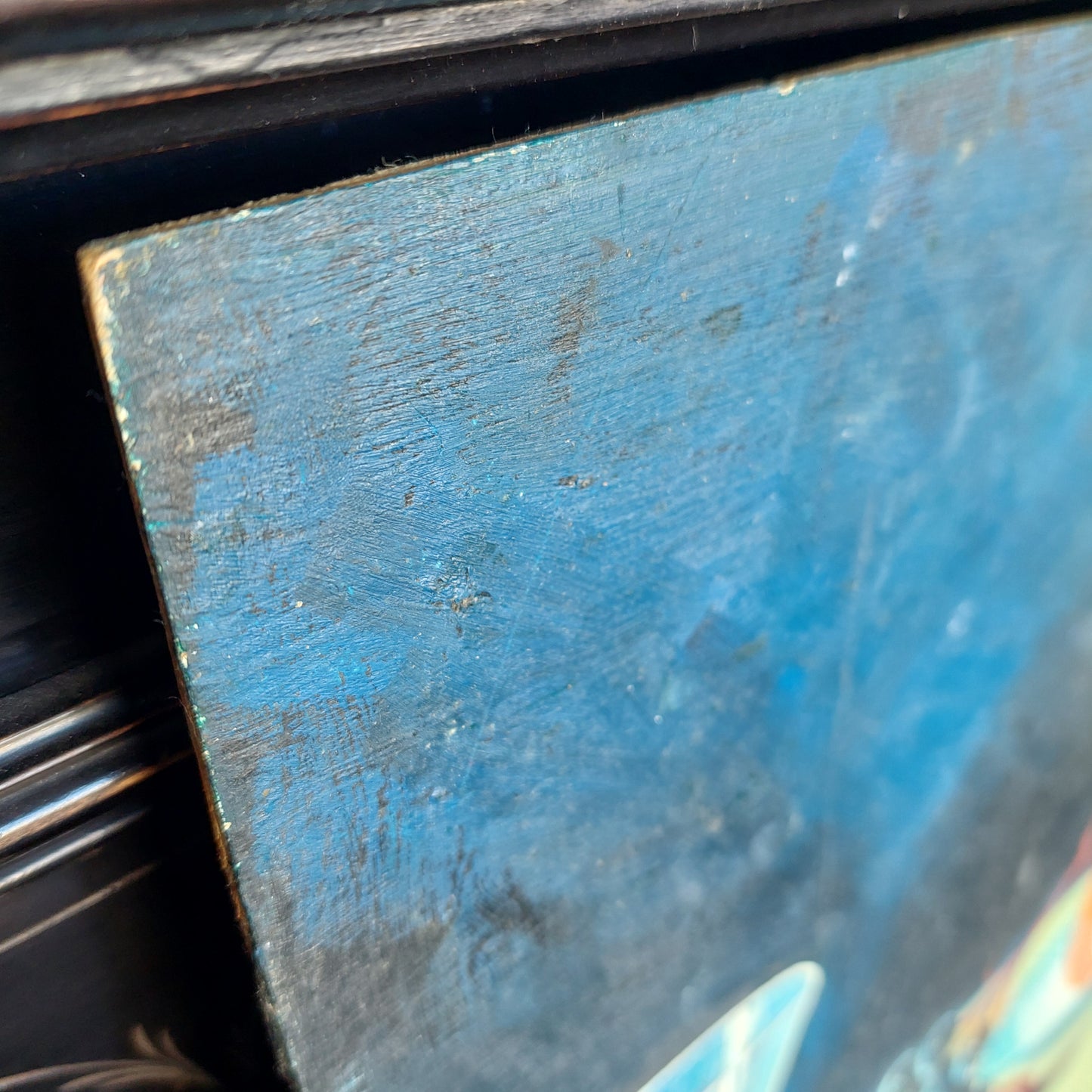 Quadro Natura Morta Olio Su Legno Cm60x41