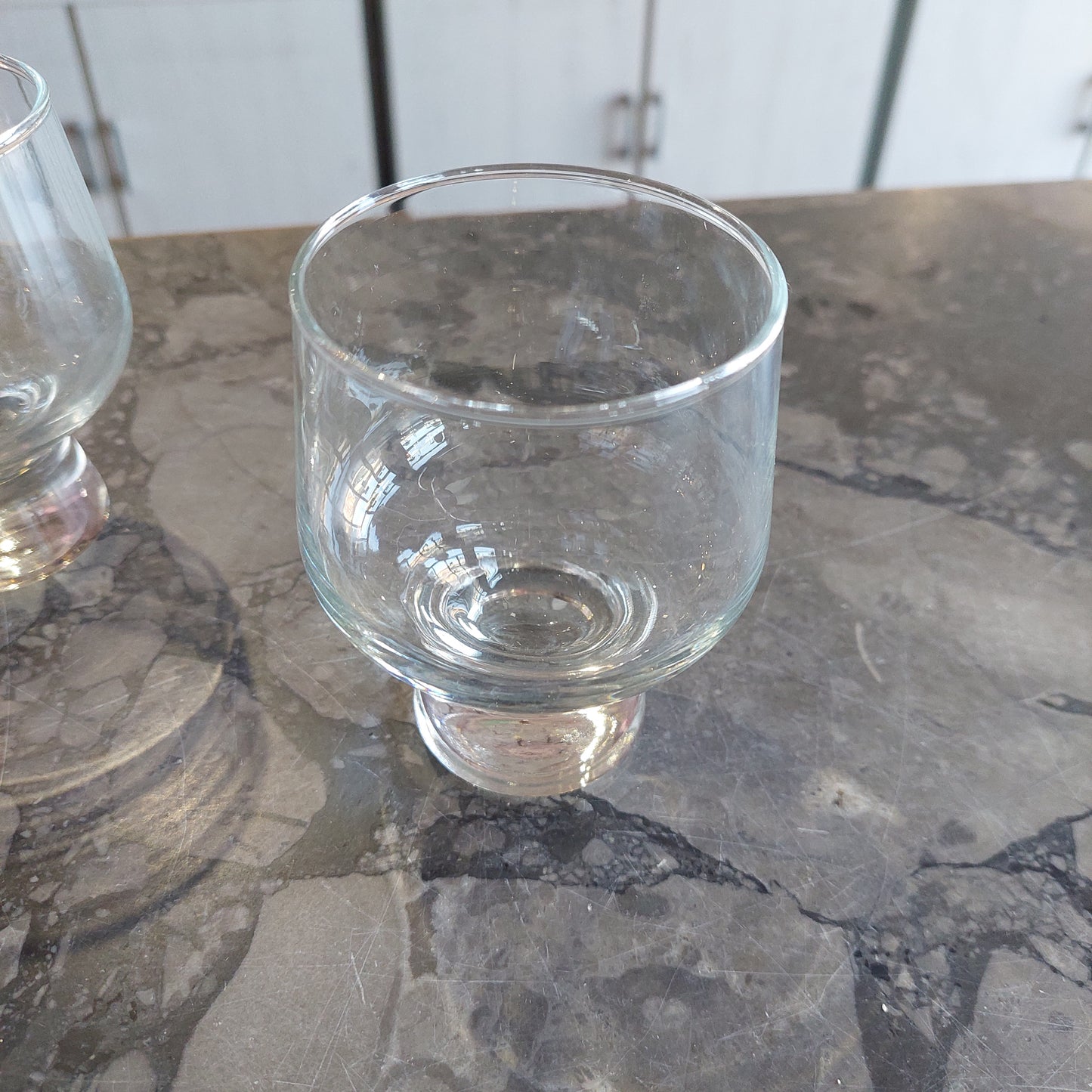 Set/9 Bicchieri Whiskey Cristallo Vintage