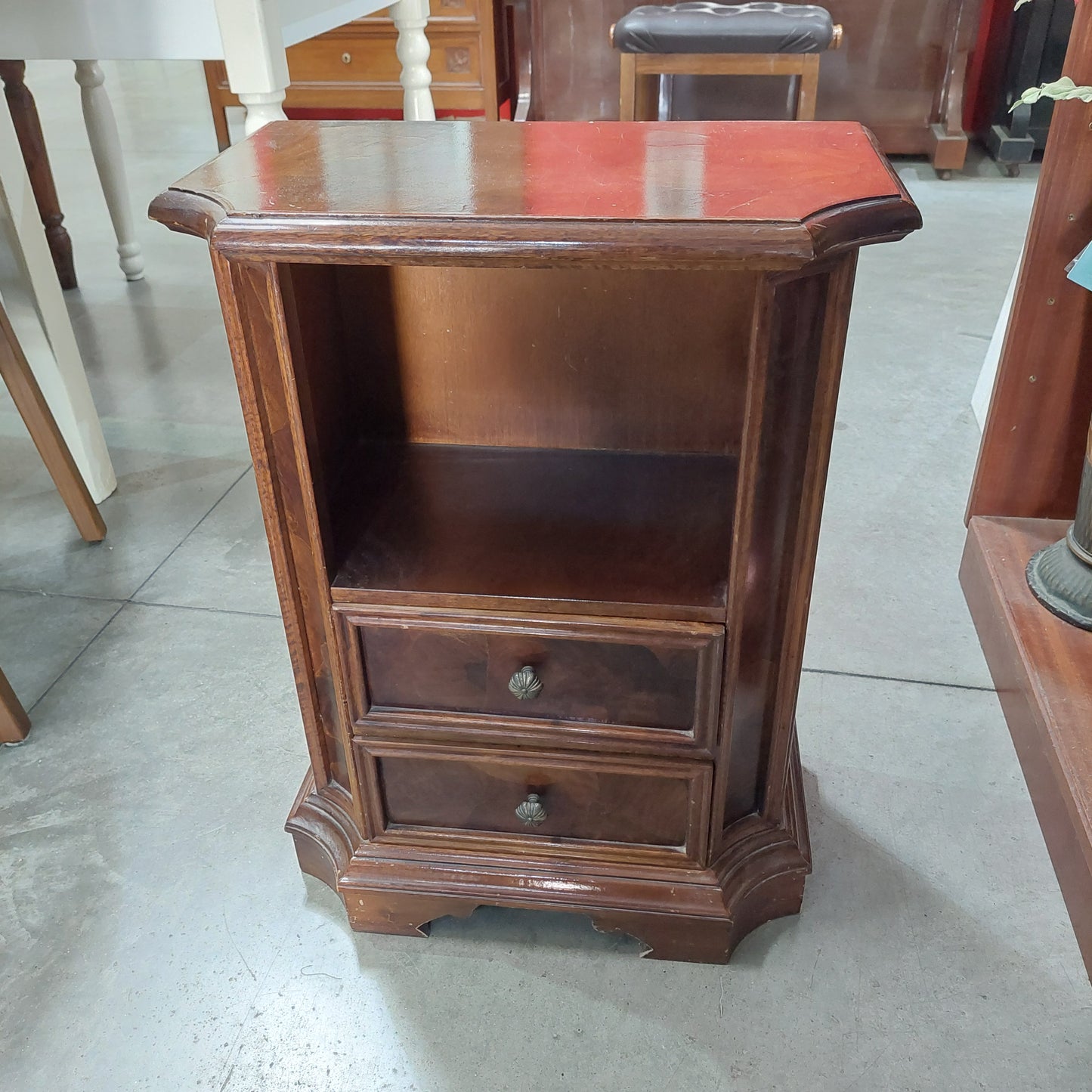Comodino Legno 2/c 1/r Cm51x44x69h