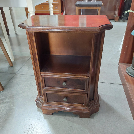 Comodino Legno 2/c 1/r Cm51x44x69h