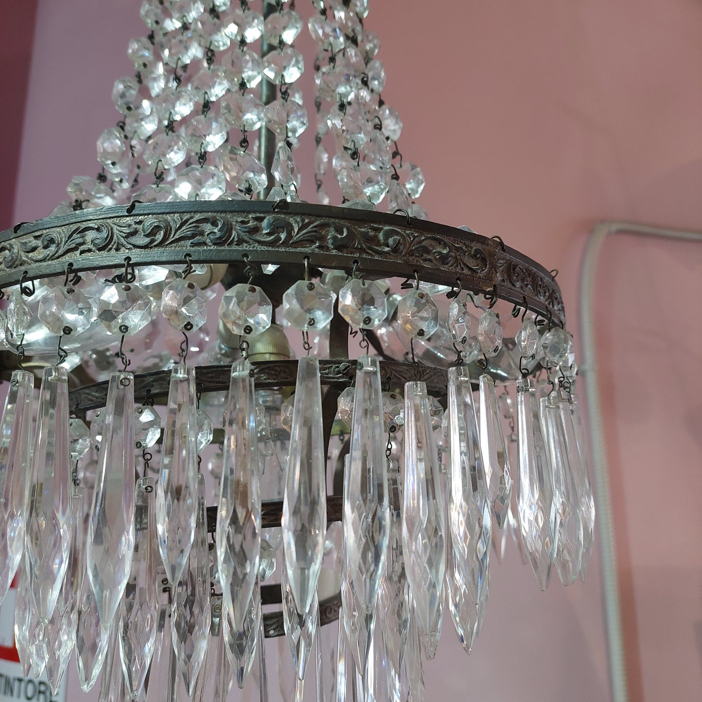 Lampadario Stile Impero 4/luci