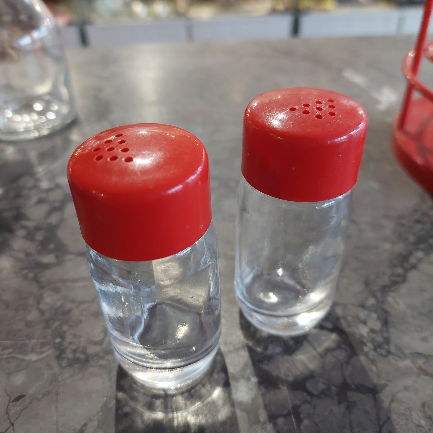 Set* Olio/aceto/sale/pepe In Vetro/plastica