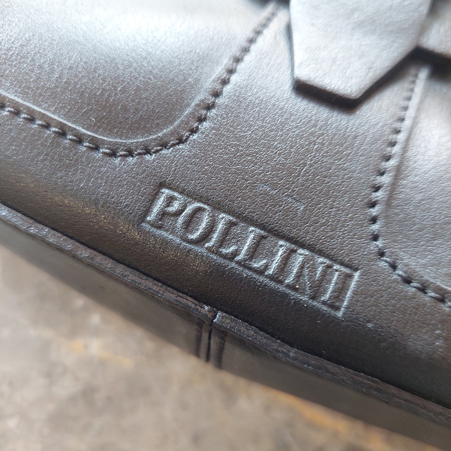 Borsa Pelle Nera Pollini