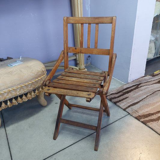 Sediolina Bimbi Legno* Pieghevole Vintage