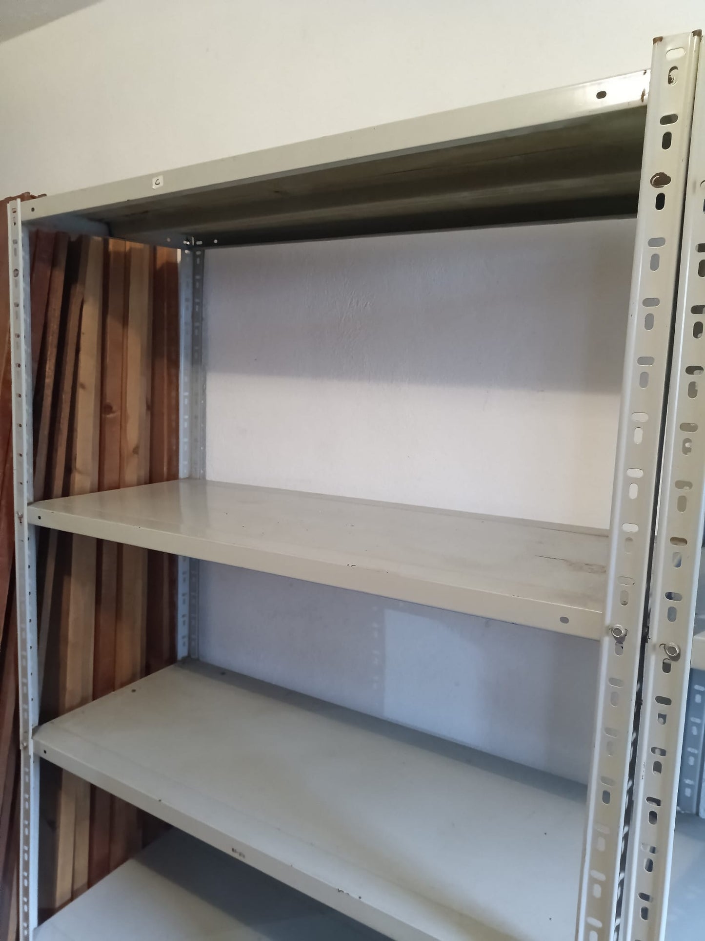 Scaffale Metallo Zincato 5 Ripiani Cm100x40x187h