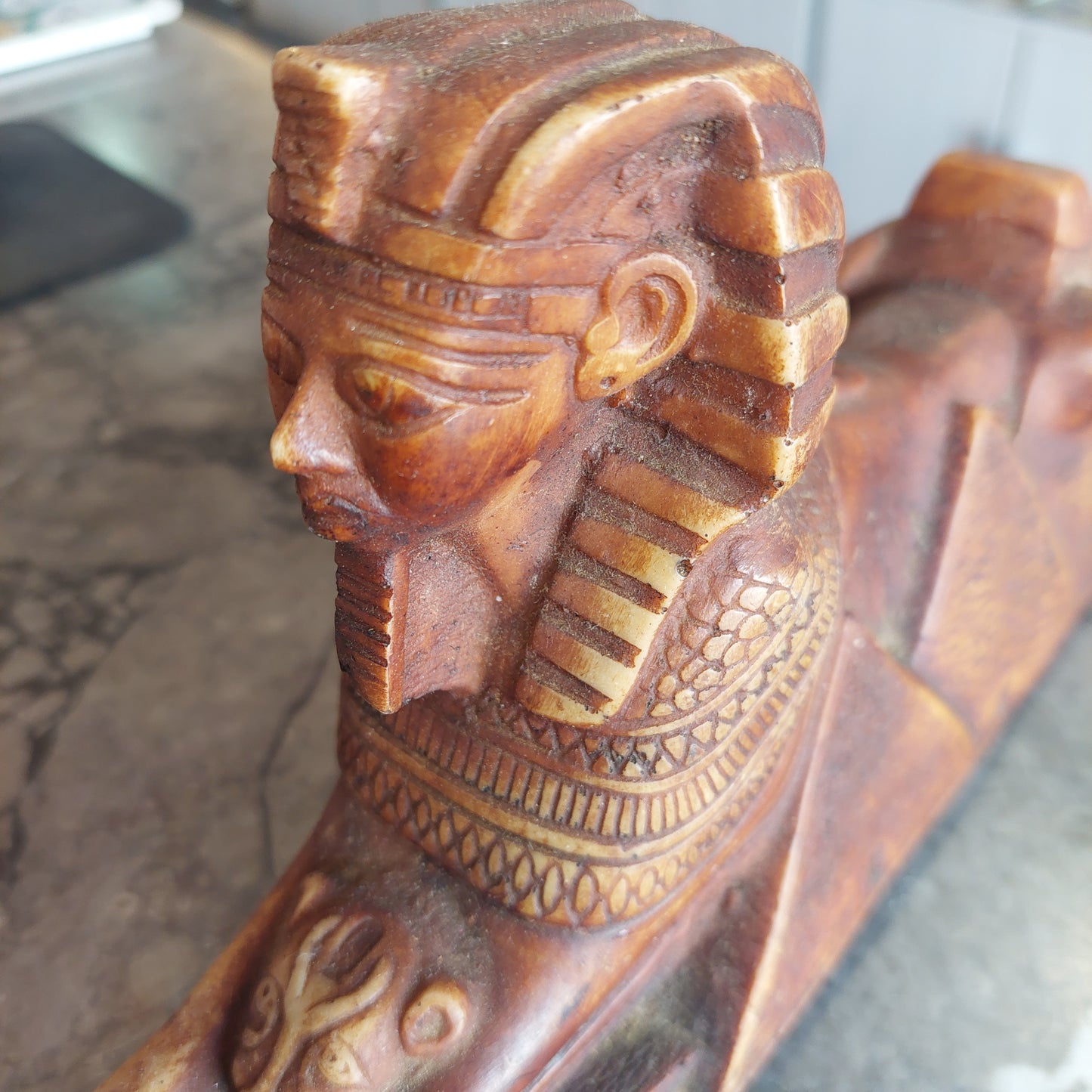 Statuetta * Sfinge Cm27x7x16h