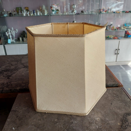 Paralume Beige* Esagonale D30x26h