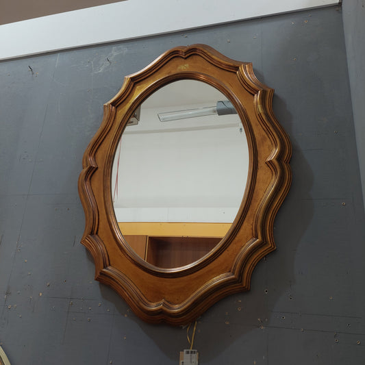 Specchio Legno Oro Cm70x97h