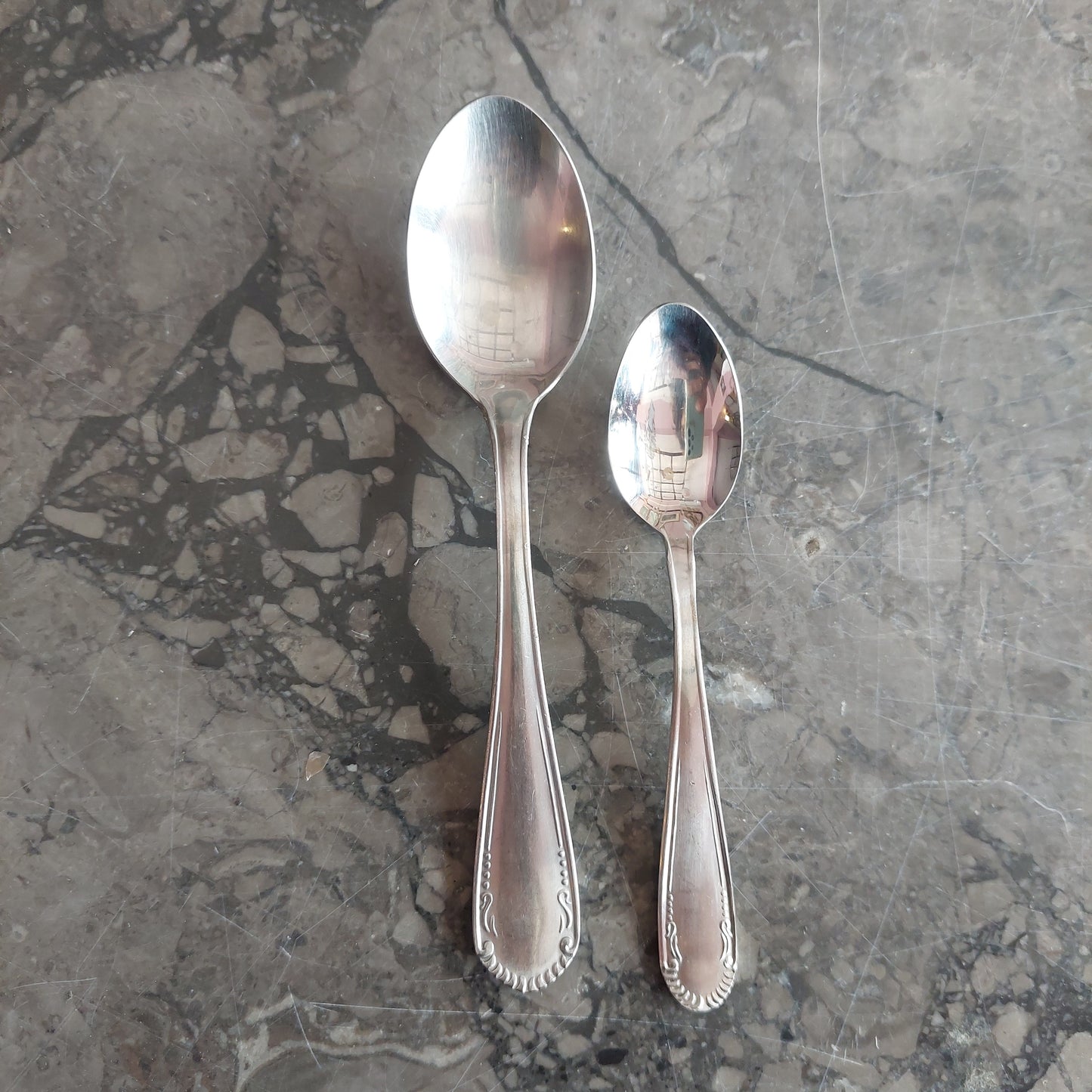 Set/12 Cucchiaini Da Dolce+8 Caffè Vintage