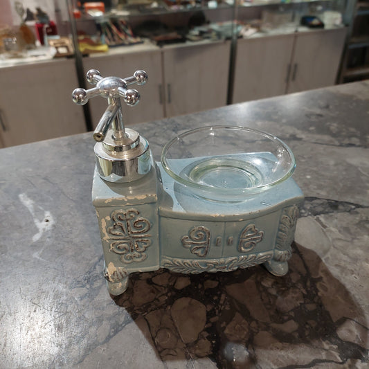 Dispenser Sapone Rubinetto Ceramica * Vintage