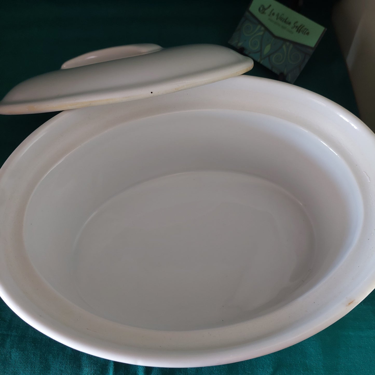 Pirofila Da Forno Ceramica Con Coperchio