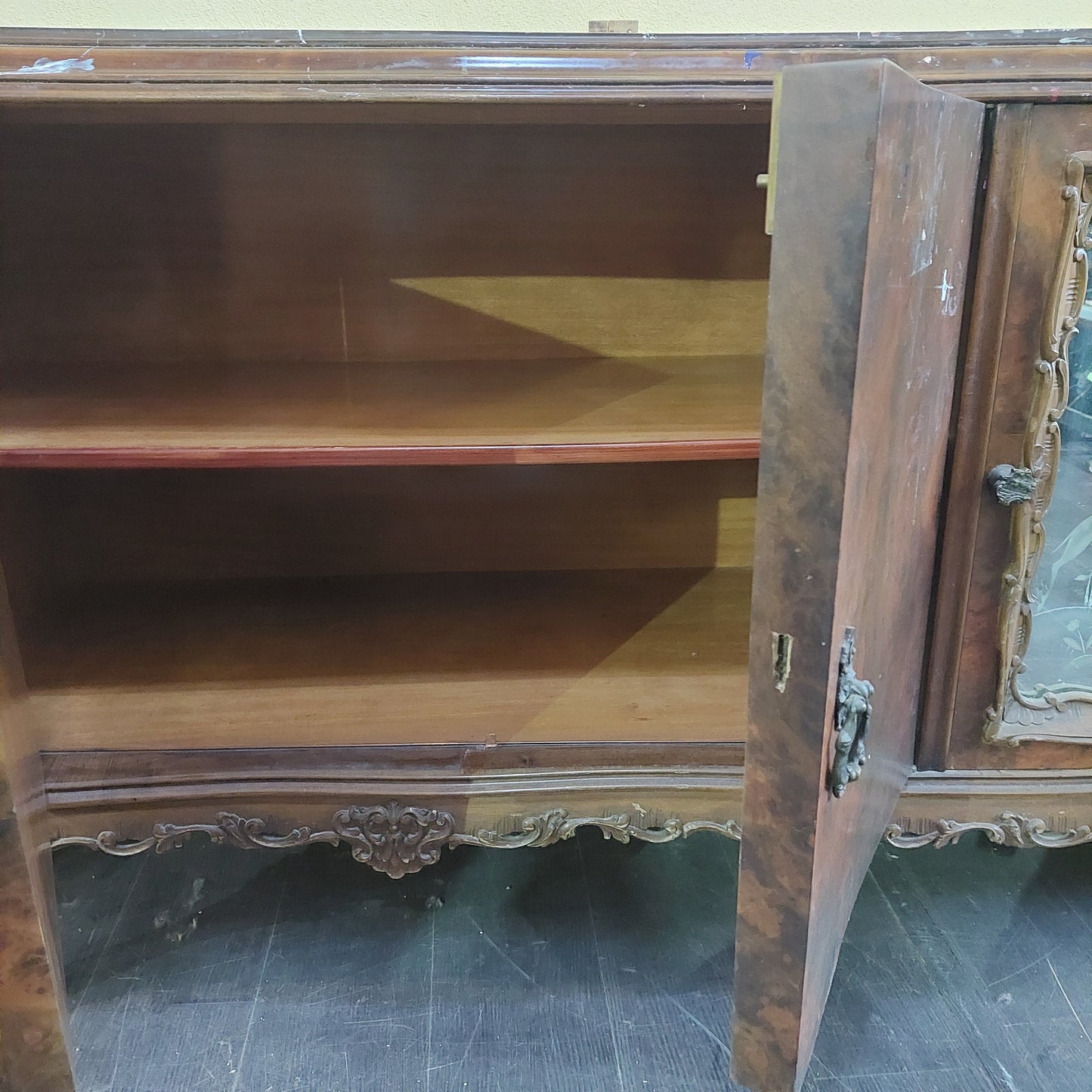 Sparecchiatavola Stile Barocco Con Specchio