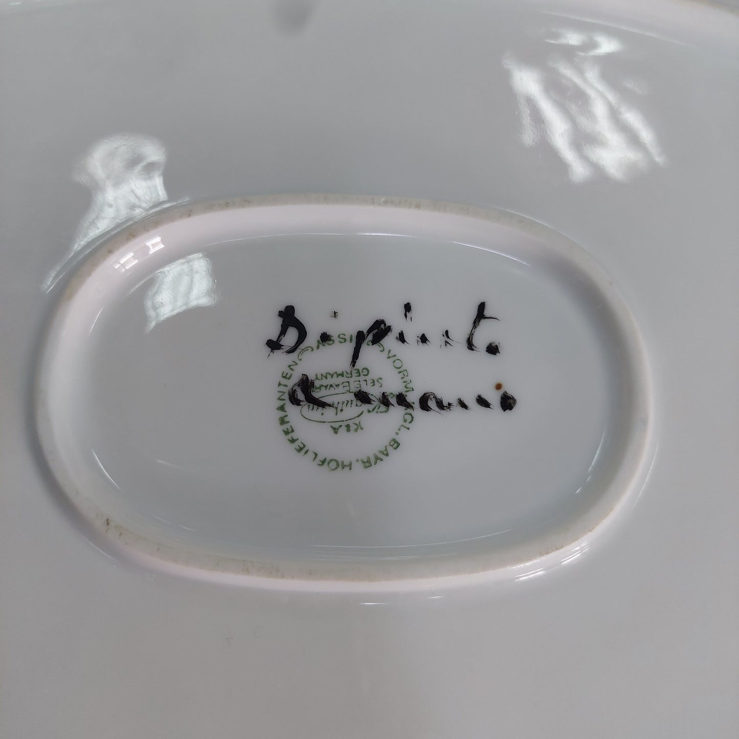 Piatto Da Portata Ovale Porcellana Bavaria