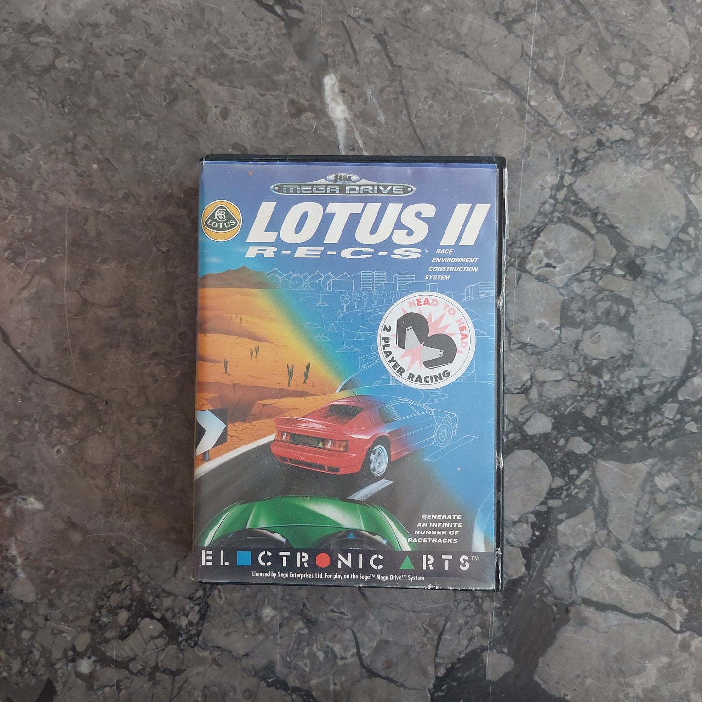 Lotus Ii R.e.c.s. Sega Mega Drive