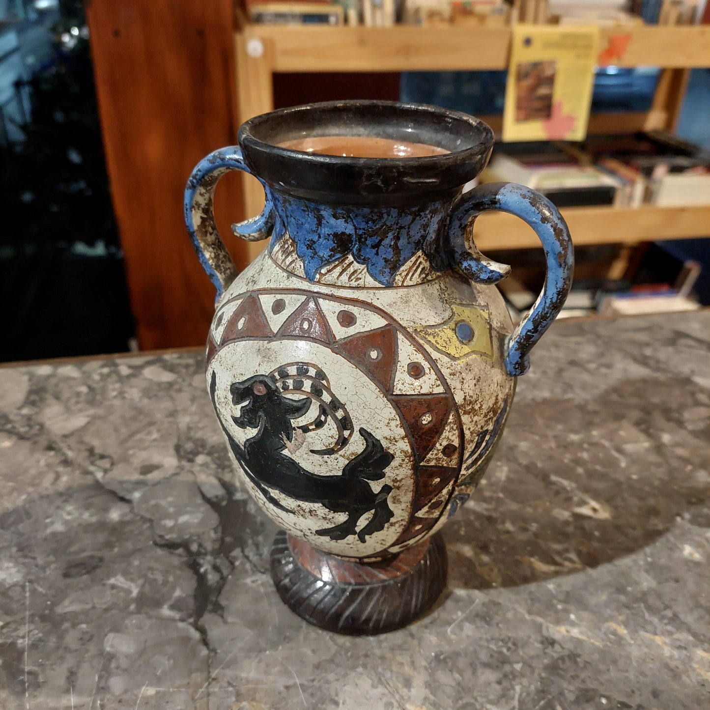 Anfora Ceramica* Antica Figure Caprine
